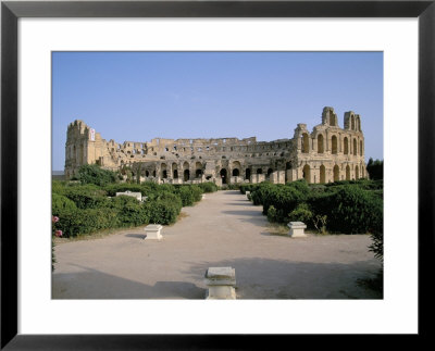 The Collosseum, El Jem (El Djem), Unesco World Heritage Site, Tunisia, North Africa, Africa by Jane Sweeney Pricing Limited Edition Print image