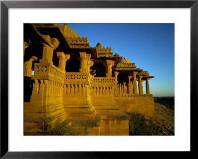 Bada Bagh Chhatris, Jaisalmer, Rajasthan State, India by Marco Simoni Pricing Limited Edition Print image