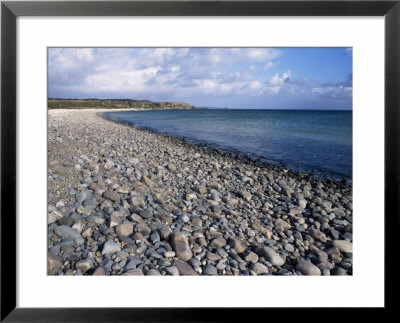 Pebble Beach Near Kildalton, Isle Of Islay, Strathclyde, Scotland, United Kingdom by Michael Jenner Pricing Limited Edition Print image