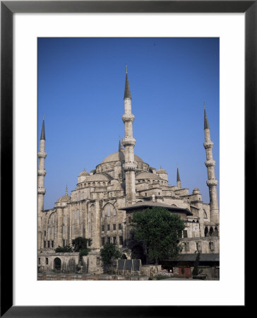 The Blue Mosque (Sultan Ahmet Mosque), Unesco World Heritage Site, Istanbul, Turkey, Eurasia by Christopher Rennie Pricing Limited Edition Print image