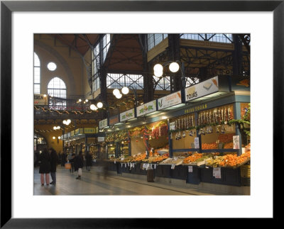 Fruit, Food Stands At Central Market, Budapest, Hungary by Christian Kober Pricing Limited Edition Print image