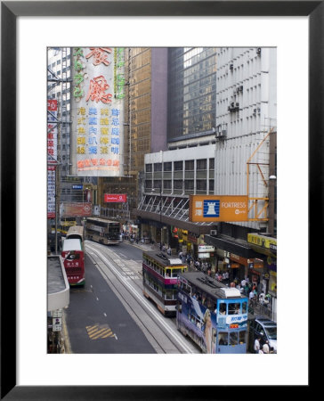 Des Voeux Road, Central District, Hong Kong, China by Sergio Pitamitz Pricing Limited Edition Print image