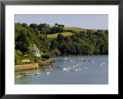 River Dart Estuary, Dartmouth, South Hams, Devon, England, United Kingdom by David Hughes Pricing Limited Edition Print image