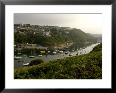 View Of Solva Harbour From Cribyn (Or Gribin) Ridge, Pembrokeshire, Wales, United Kingdom by Rob Cousins Pricing Limited Edition Print image