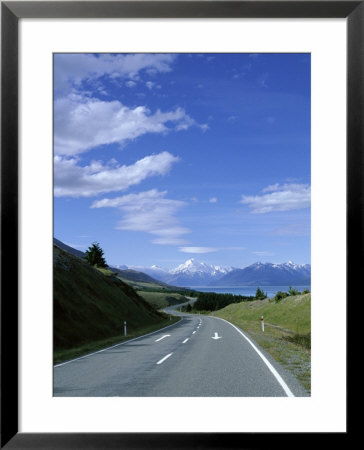 Road To Mount Cook, Mount Cook National Park, South Island, New Zealand by Neale Clarke Pricing Limited Edition Print image