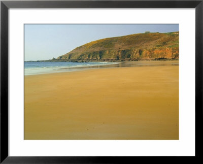 Sandy Beach At Cap Hague, Near Cherbourg, Cotentin Peninsula, Manche, Normandy, France by David Hughes Pricing Limited Edition Print image