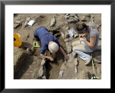 Archaeological Excavation Of A Grave By Cambria Archaeology At West Angle Bay, Pembrokeshire, Wales by Rob Cousins Pricing Limited Edition Print image