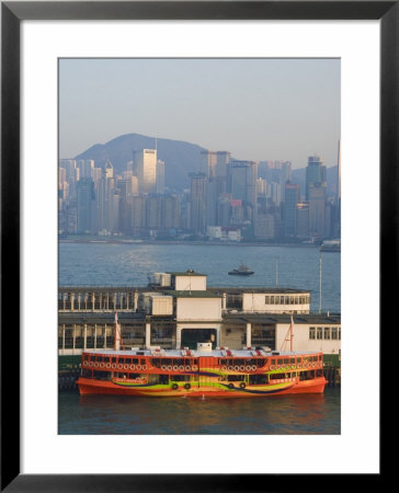 Star Ferry Pier, Kowloon, Hong Kong, China by Charles Bowman Pricing Limited Edition Print image