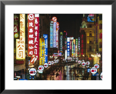 Nanjing Road, Shanghai, China by Charles Bowman Pricing Limited Edition Print image