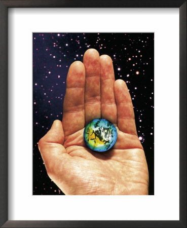 Hand Holding The World by Terry Why Pricing Limited Edition Print image