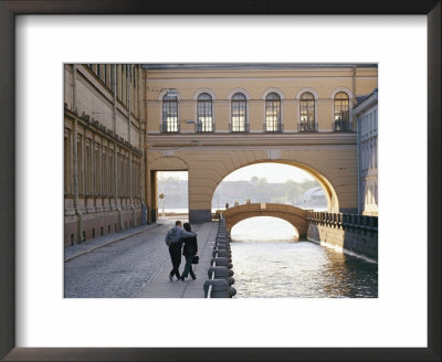 Hermitage Bridge In Saint Petersburg, Russia by Steve Raymer Pricing Limited Edition Print image