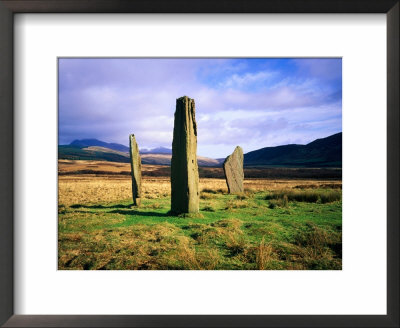 Standing Stones On Machrie Moor, Isle Of Arran, United Kingdom by Graeme Cornwallis Pricing Limited Edition Print image