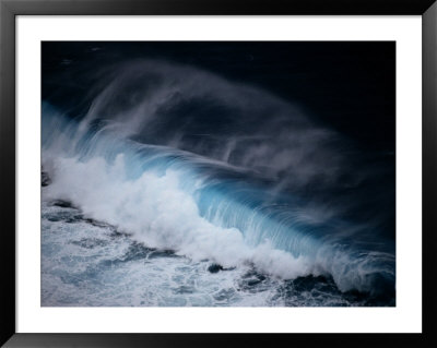 A Large Wave Crashes Into The Palau Coastline by Paul Chesley Pricing Limited Edition Print image