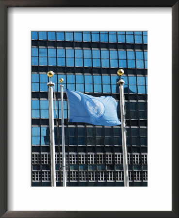 The United Nations Building, Manhattan, New York City, New York, Usa by Amanda Hall Pricing Limited Edition Print image