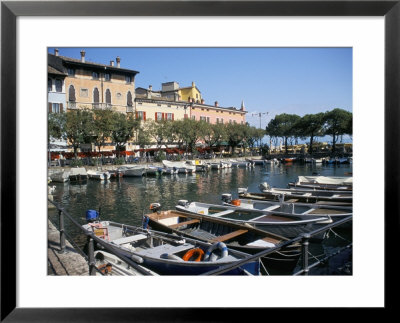 Harbour View, Desenzano, Lake Garda, Italian Lakes, Italy by L Bond Pricing Limited Edition Print image