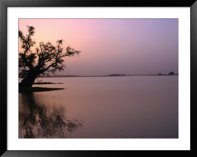 Dusk Over Lake Chad, Niger by Oliver Strewe Pricing Limited Edition Print image