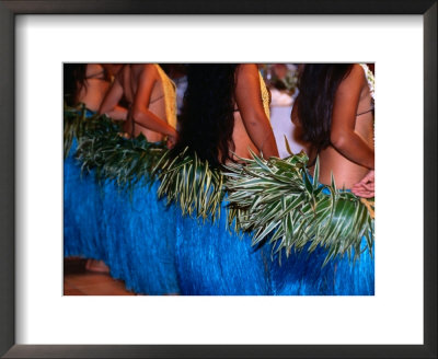 Row Of Dancers, Rarotonga, Southern Group, Cook Islands by Peter Hendrie Pricing Limited Edition Print image