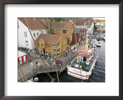 Waterfront, Mandal, Norway by Russell Young Pricing Limited Edition Print image