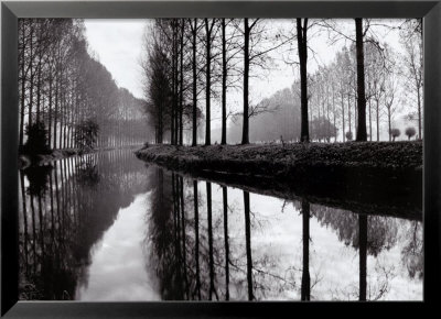 Canal, Normandy, France by Bill Philip Pricing Limited Edition Print image