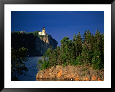 Split Rock State Park Lighthouse Overlooking Lake Superior, Split Rock State Park, Usa by John Elk Iii Pricing Limited Edition Print image