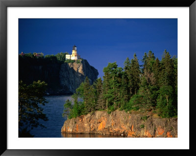 Split Rock State Park Lighthouse Overlooking Lake Superior, Split Rock State Park, Usa by John Elk Iii Pricing Limited Edition Print image