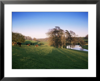 River Chess From The Grounds Of Latimer House, Latimer, Buckinghamshire, England by David Hughes Pricing Limited Edition Print image