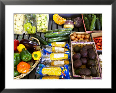 Vegetable Stall, Central Otago, South Island, New Zealand by David Wall Pricing Limited Edition Print image