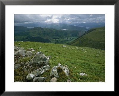 Lichen-Covered Rocks Dot The Mountain Landscape Near Ben Nevis by Joel Sartore Pricing Limited Edition Print image