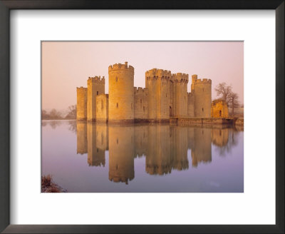 Bodiam Castle, East Sussex, England by Roy Rainford Pricing Limited Edition Print image