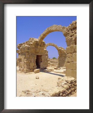 Byzantine Fortress, Paphos, Cyprus, Europe by John Miller Pricing Limited Edition Print image