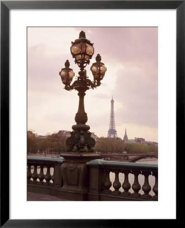 The Eiffel Tower Seen From The Pont Alexandre Iii At Dusk, Paris, France by Nigel Francis Pricing Limited Edition Print image