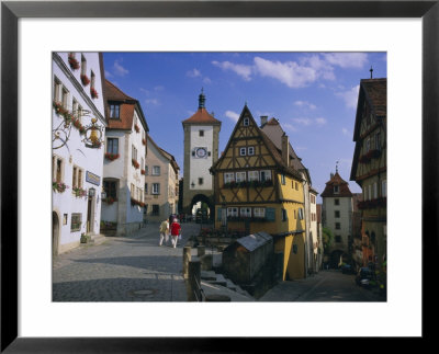 Rotenburg Ob Der Tauber, Bavaria, Germany, Europe by Gavin Hellier Pricing Limited Edition Print image