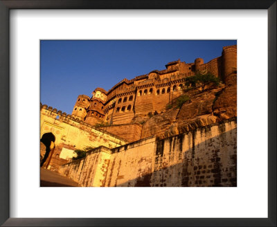Menerangarh Fort In Sunlight, Jodhpur, Rajasthan, India by Dallas Stribley Pricing Limited Edition Print image