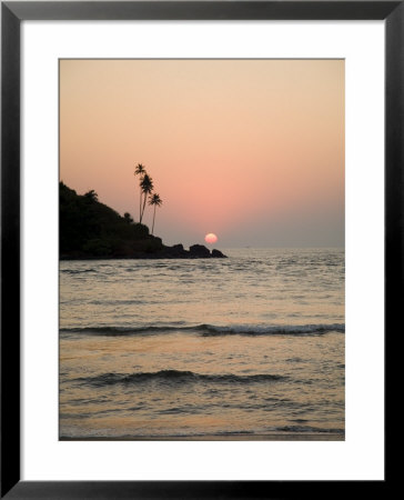Sunset Over The Arabian Sea, Mobor, Goa, India by Robert Harding Pricing Limited Edition Print image