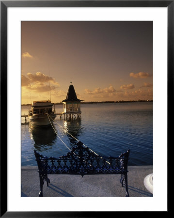 Sunset Over The Lagoon, Cancun, Mexico by Angelo Cavalli Pricing Limited Edition Print image