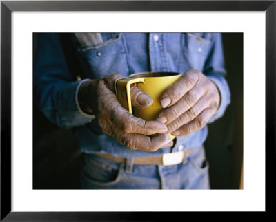 A Close View Of A Mans Weathered Hands by Jodi Cobb Pricing Limited Edition Print image