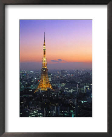 Tokyo Tower, Tokyo, Japan by Rex Butcher Pricing Limited Edition Print image