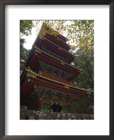 Pagoda At Toshogu Shrine, Nikko, Tochigi Prefecture, Japan by Christian Kober Pricing Limited Edition Print image