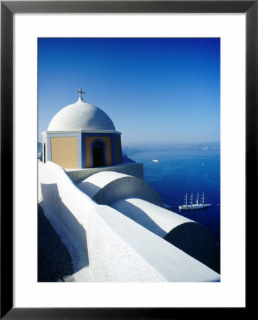 Roof Of Church, Greece by Izzet Keribar Pricing Limited Edition Print image