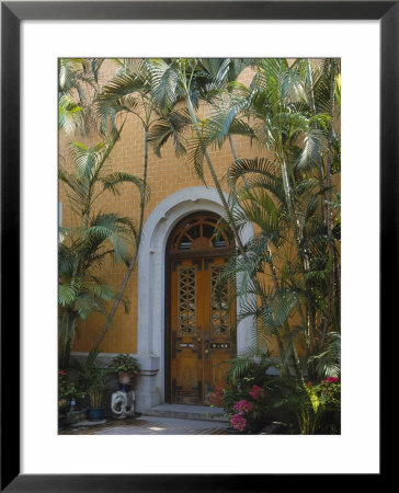 Door Of A Buddhist Temple, Hong Kong by Tom Doran Pricing Limited Edition Print image