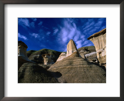 Badlands Formations Near Drumheller, Canada by Rick Rudnicki Pricing Limited Edition Print image