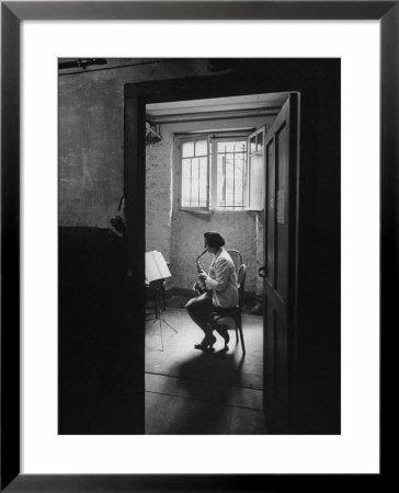 Woman Playing The Saxophone by Loomis Dean Pricing Limited Edition Print image
