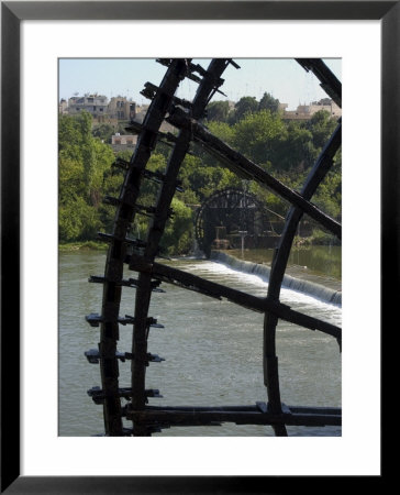 Water Wheels On The Orontes River, Hama, Syria, Middle East by Christian Kober Pricing Limited Edition Print image