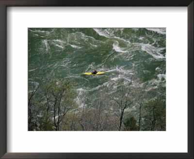 Aerial View Of Kayaker On Potomac River by Skip Brown Pricing Limited Edition Print image