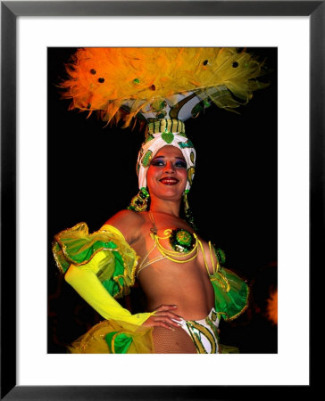 Female Dancer At Centro Nocturno Cabaret, Holguin, Cuba by Christopher P Baker Pricing Limited Edition Print image