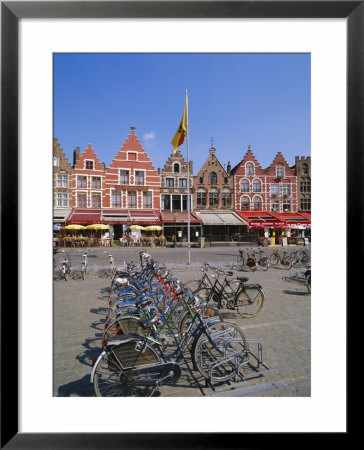 Marketplace, Bruges, Belgium by Hans Peter Merten Pricing Limited Edition Print image