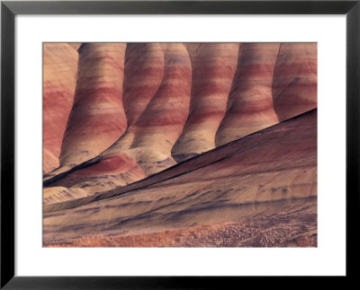 Painted Hills In John Day Fossil Bed National Monument, Oregon, Usa by William Sutton Pricing Limited Edition Print image