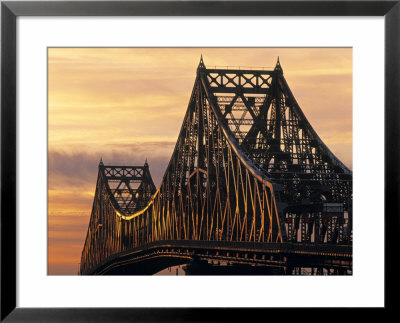 Jacques Cartier Bridge, Montreal, Quebec, Canada by Walter Bibikow Pricing Limited Edition Print image