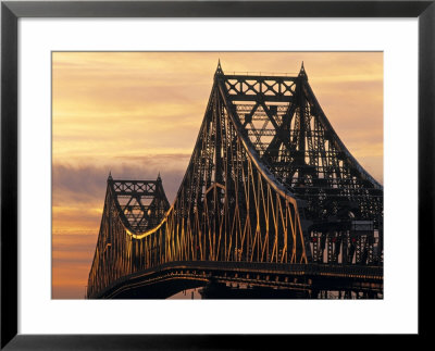 Jacques Cartier Bridge, Montreal, Quebec, Canada by Walter Bibikow Pricing Limited Edition Print image