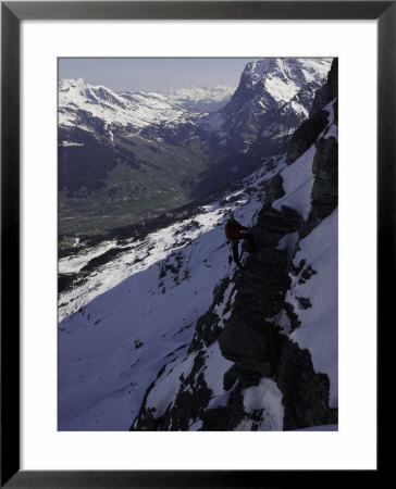North Face Of Eiger, Switzerland by Michael Brown Pricing Limited Edition Print image